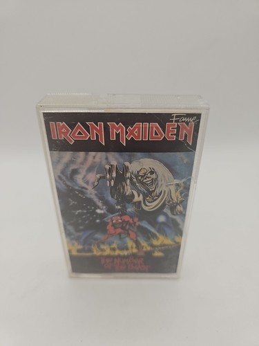 IRON MAIDEN 'THE NUMBER OF THE BEAST' CASSETTE Fame UK 1982 TESTED Plays Great - Picture 2 of 9