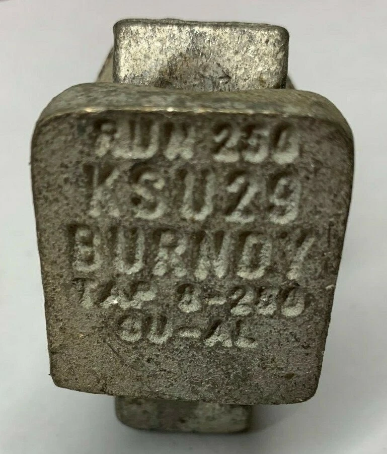 Burndy KSU29 OR Ilsco SK-250 Split Bolt MechanicalTap Conn. 1str-250mcm CuAl - Image 3 of 4