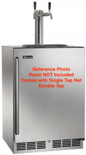 Perlick Signature Series 24" Panel-Ready Built-in Beer Dispenser - HP24TS42R1