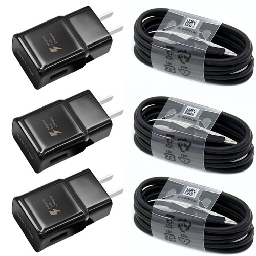 Original Samsung Galaxy S10 Note10 S8 S9 Plus Fast Wall Charger Type-C Cable Lot - Picture 46 of 64