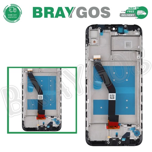Replacement For Huawei Y6 2019 MRD-LX1 Touch Screen LCD Display With Frame Black - Picture 2 of 4