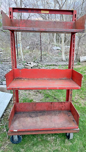 Vince Basnik Co. Ver-T-Rack Material Handling Support Rolling Structure