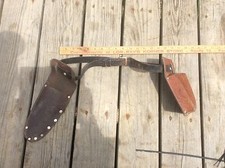 Carpenters Belt Two Leather Pouches Holders