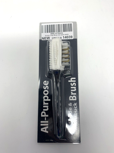 Brosse de nettoyage JobSite en daim et cuir nubuck - Lot de 1
