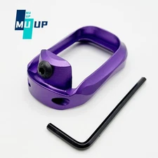 Magwell For Glock G17, 17L, 22, 24, 31, 34, 35, 37 (Gen3 and Gen4) Purple