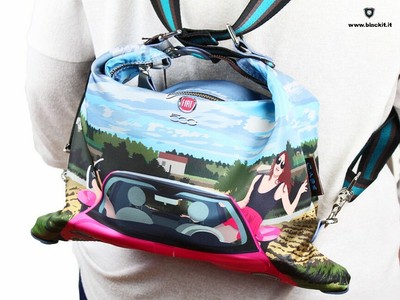 ZAINO - BORSA FIAT 500 TRASFORMABILE SIENA by Gabs | eBay