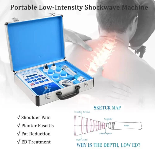 ED Shockwave Therapy Machine dispositivo de terapia de ondas de choque dispositivo de terapia de ondas de choque - Imagen 7 de 17