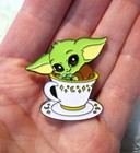 - Hard Enamel A Baby Yoda Pin Coffee Cup