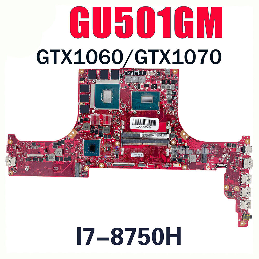 GU501GM Motherboard For ASUS Zephyrus M GM501 GM501GM GU501G GU501GM Motherboard For ASUS Zephyrus M GM501 GM501GM GU501G