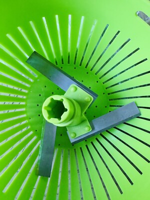 Tupperware Quick Chef Pro System In Green Time Saver Chopper Blade