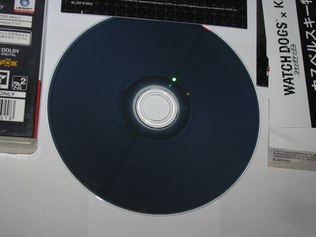 Watch Dogs (Japanese version) Playstation 3 PS3 Japan import