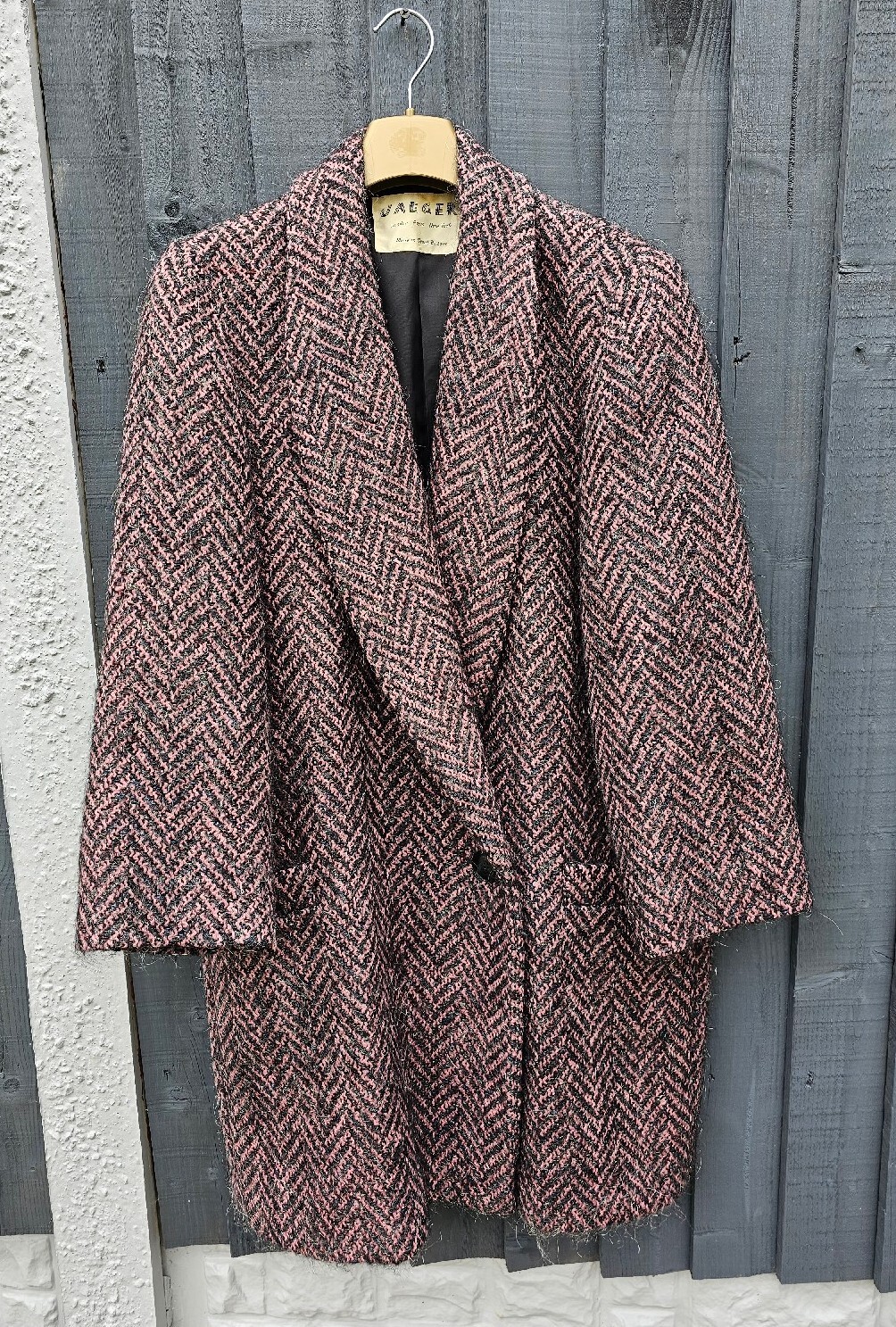 Jaeger Women's Vintage 1980's Mohair Wool Blend Multi… Gem