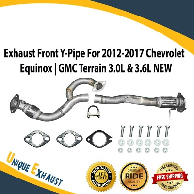 #ad Exhaust Front Y Pipe For 2012 2017ChevroletEquinox GMC Terrain 3.0L amp; 3.6L NEW $106.10