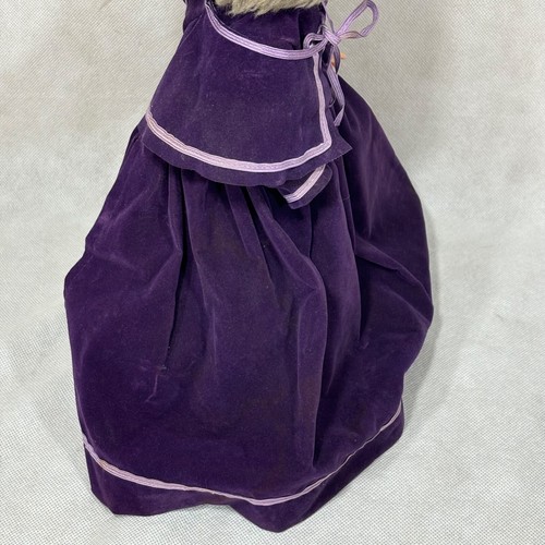 Vintage Effanbee 1966 Puppe 15 Zoll lila Kleid Kleid Sleepy Rocker Augen - Bild 11 von 24