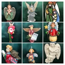 ASSORTED CHRISTMAS ORNAMENTS - ANGELS, NATIVITY, CHOIR - YOU CHOOSE!