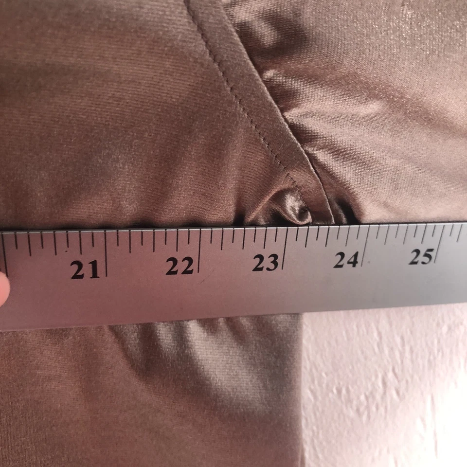 Balera Dance Tea Rose Cobre Tostado Chaqueta con Cremallera Acanalado XL Cómoda Sensación Satinada Foto 4 de 4