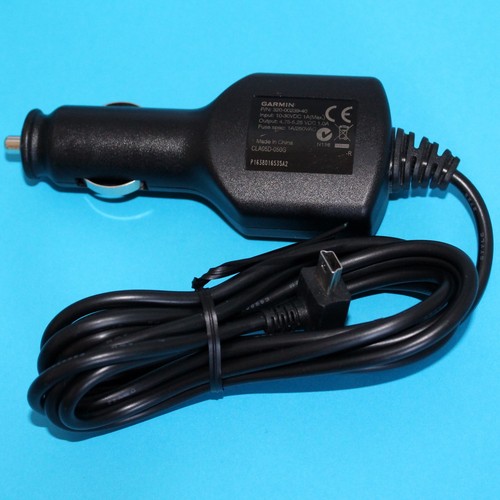 Original GARMIN GPS Mini-USB 4.75- 5.25 VDC, 1A Car Charger Vehicle Power Cable - Picture 4 of 4