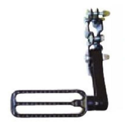 Quadrax 15972 Square Footpegs for Fender Protectors for sale