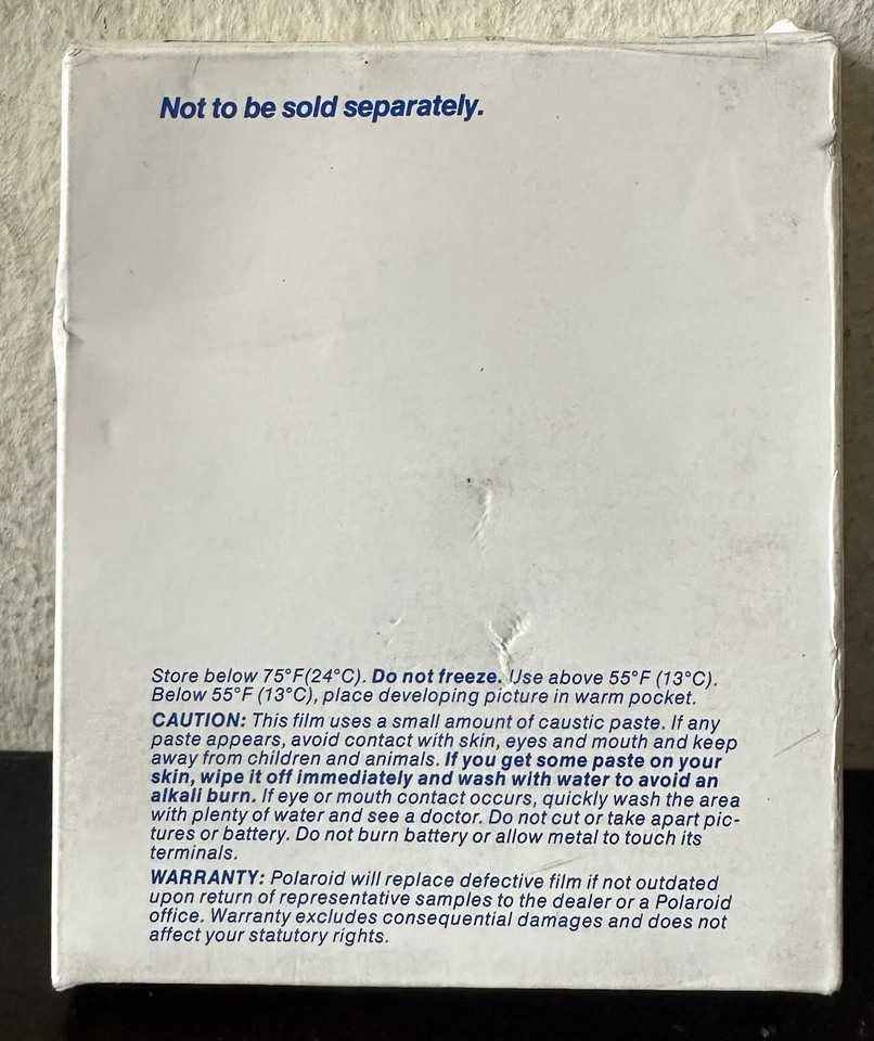 Vintage Polaroid 779 Professional Color Instant Film - Image 2 of 3