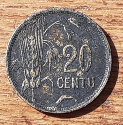 Coin, Lithuania, 20 Centų, 1925 - Picture 2 of 2