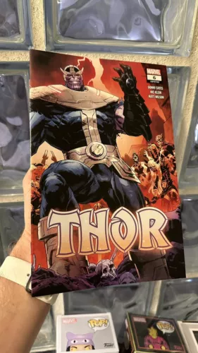 Thor #6 Thanos Wraparound Cover 2nd Printing Donny Cates Marvel 2020 NM