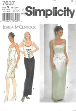 Simplicity Sewing Pattern # 7637 Misses Petite Top and Skirt Size: 10-12-14