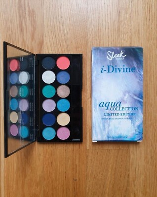 Sleek Lidschattenpalette aqua Collection Lagoon 845 Limited Edition Palette