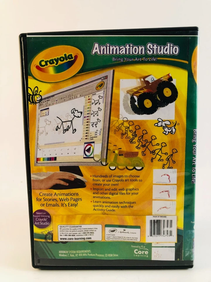 Crayola Animation Studio  (CD-ROM PC 2010) Bring Your Art to Life - Image 2 of 4