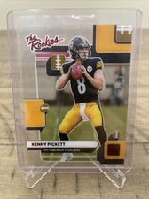 2022 Panini Clearly Donruss Clearly The Rookies Red /49 Kenny Pickett #TR-1 RC