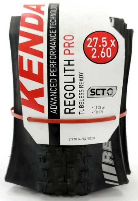 KENDA Regolith Pro Tire 27.5 X 2.6 SCT 