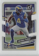 2023 Panini Donruss Press Proof Silver Die-Cut 42/75 Jordan Fuller #166 5j8