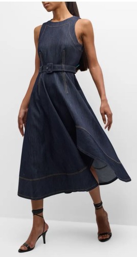 Cinq a Sept Jean Vestido 6 - Imagen 5 de 11