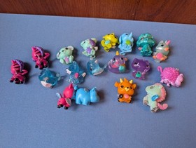 18 hatchimals zebra, narwhal, porcupine, hippo, elephant, fox, dogs, cats, birds