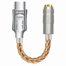 Type C to 3.5Mm Hifi DAC Earphone Amplifier USB C Audio Decoder AMP Adapter CB12