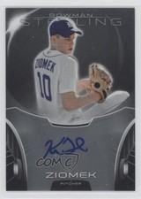 2013 Bowman Sterling Prospect Auto Kevin Ziomek #BSAP-KZ Auto 0d8t