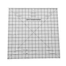 T-Shirt Alignment Transformation Ruler 15.5x15.5 inches Quilting Template