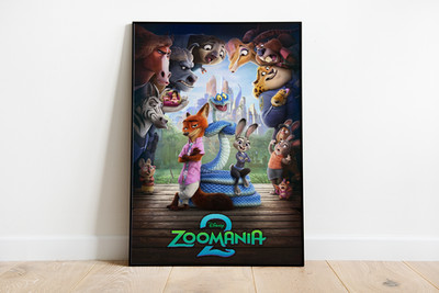 Zoomania 2 Poster (2025) | Disney Artwork | Nick & Judy Motiv