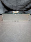 Crystal Dragonfly Mirrored Trinket / Jewelry Box Black Velvet Lining 8.75"x4.25" — photo 2