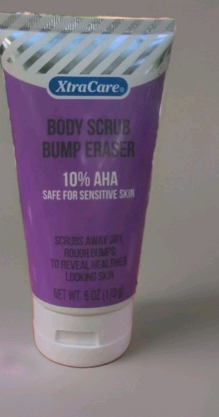 Exfoliante corporal XtraCare 10 % AHA y loción corporal suavizante XtraCare 10 % AHA Duo