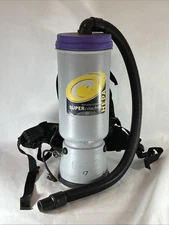 Proteam Super Coachvac Commercial Backpack Vacuum Model SCM 1282 Canister & Hose