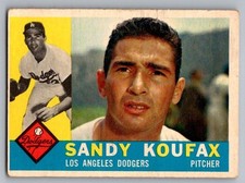 Sandy Koufax Cards - Vintage Baseball Card Timeline 41