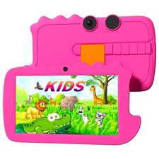 ZZB AT70KRed 7" Android 11 Tablet for Kids 32GB 2GB RAM Wi-Fi Dual Camera,