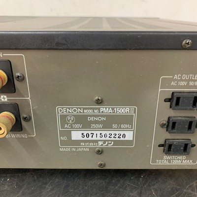 N*o様 Denon PMA-1500II DENON PMA-1500RII Premain Amplifier from japan | eBay