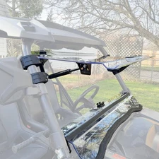 3-in-1 Flip Windshield 1/4 " Polycarbonate for 2014-2018 Polaris RZR XP 1000 900