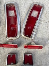 1972 Ford Van Taillights With Aluminum Frames And Side Markers