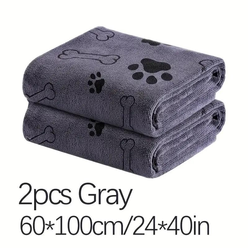 S - Quick Dry, Absorbent Pet Bath & Grooming Towel