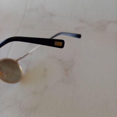 LOUIS VUITTON Damier Shuffle Sunglasses Z1025E Gold Black  display picture 1