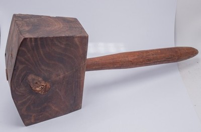 Vintage - 2lb 1oz Carpenter's Mallet Woodworking Wooden Hammer