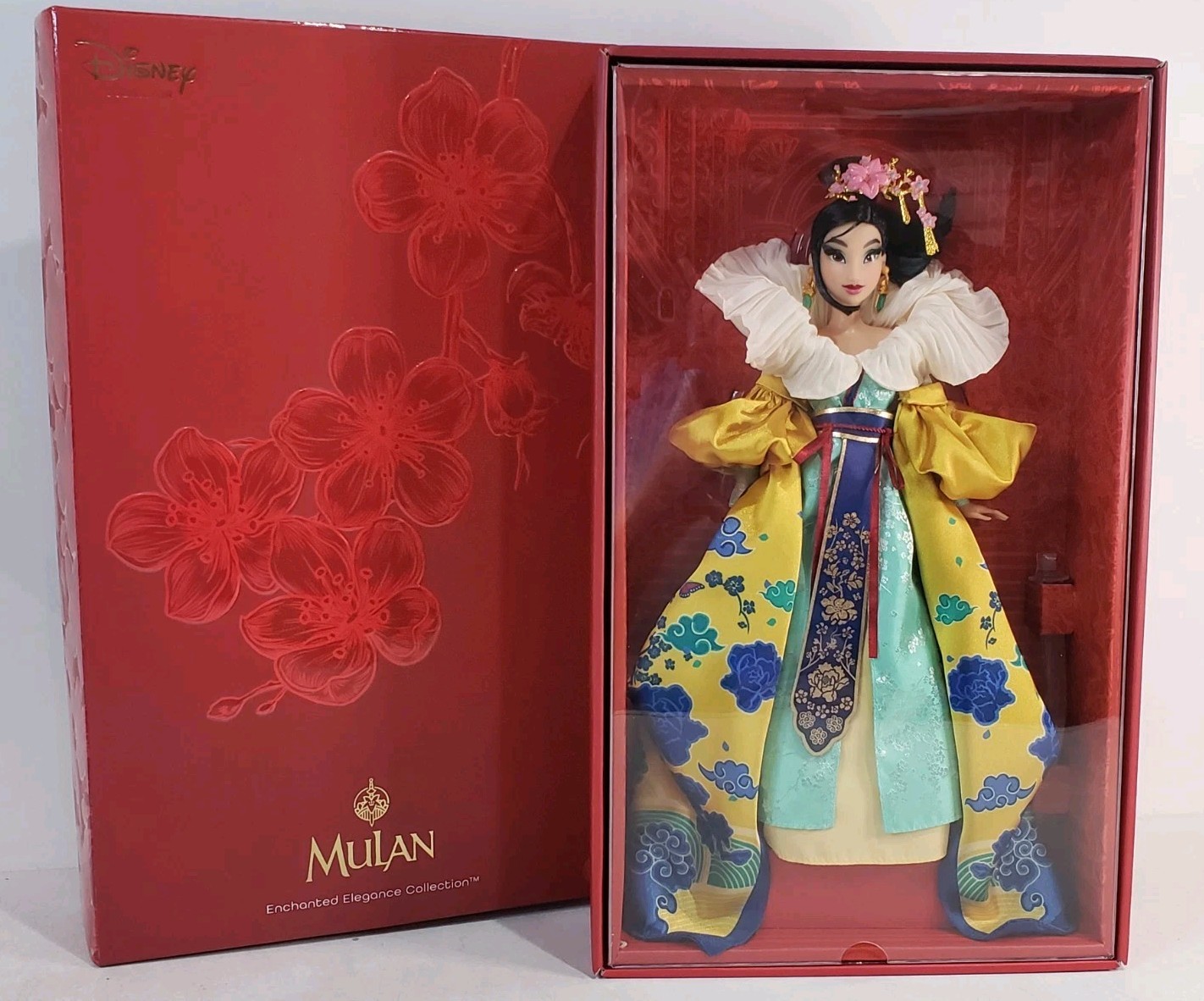 DISNEY ENCHANTED ELEGANCE COLLECTION MULAN DOLL 2024 MATTEL HYB17 NRFB