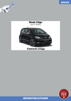 PDF Skoda Citigo (2011-2020) Reparaturanleitung Elektrische Anlage